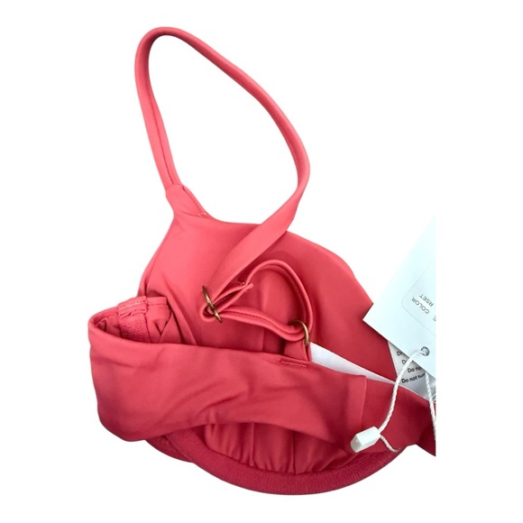 Andie Swim The Bermuda Bikini Top in Rosette Pink Size XS NWT - Picture 4 of 8